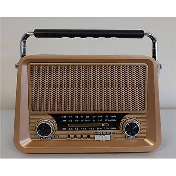 Everton Rt-756 Bluetooth Fm-Usb-Tf-Aux �arjl� Nostaljik Radyo