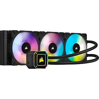 Corsair cue H150i Elite XT 360Mm 3 X AF120 Rgb Sv Soutucu