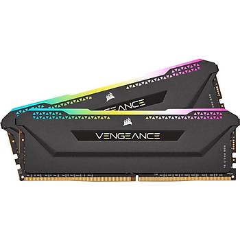 Corsair Vengeance RGB Pro 16 GB (2x8) 3200 MHz DDR4 CL16 CMH16GX4M2Z3200C16 Ram