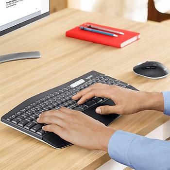 Logitech MK850 Kablosuz Performans  920-008230 Bluetooth USB Q TR  Klavye Mouse Set