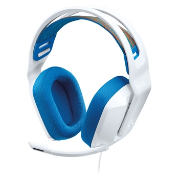 Logitech G335 Kablolu Mikrofonlu Kulak st Oyuncu Kulakl Beyaz