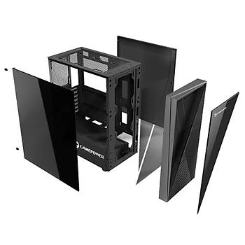 GamePower Ravadin 3x ARGB Gaming Pc Kasa