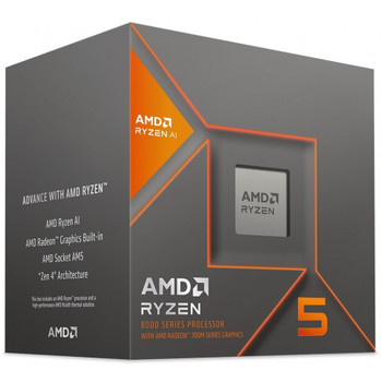 AMD Ryzen 5 8600G 6ekirdek 5GHz AM5 Soket Box lemci