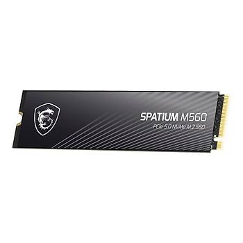 MSI Spatium M560 1TB 10300/8700MB/s PCIe Gen5.0 NVMe M.2 SSD Disk