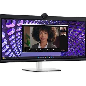Dell P3424WEB 34 Curved IPS 8ms 60Hz 4K Video Konferans Monitr