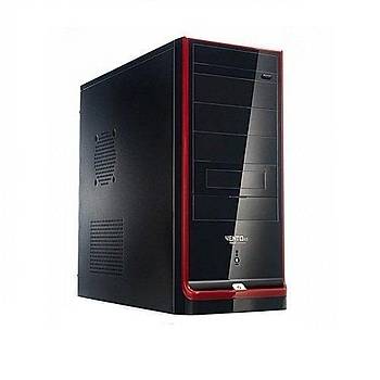 Vento TA-KB2 400W Mid Tower Bilgisayar Kasa Siyah-Kırmızı