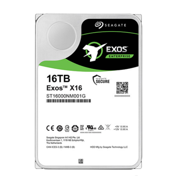 SEAGATE EXOS X16 3.5 16TB SATA 512M 7200RPM ST16000NM0001G Nas Disk