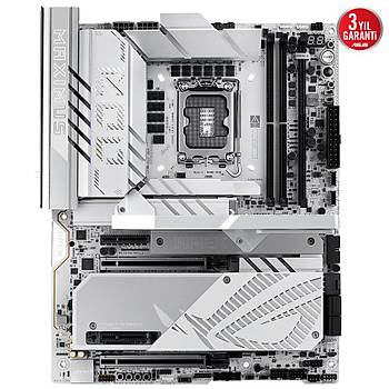 Asus Rog Maximus Z890 Apex DDR5 6XM2 USB3.2 Wi-Fi7 RGB ATX Anakart