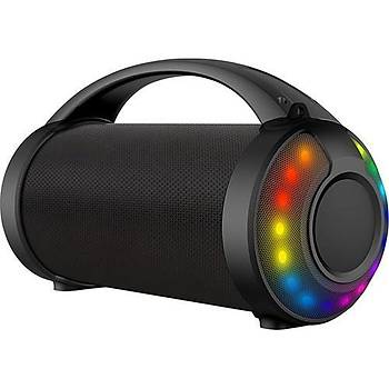 Lecoo DS156 Lenovo RGB Bluetooth Stereo IPX5 Tanabilir Boombox Siyah Speaker