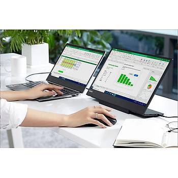 Lenovo ThinkVision M15 62CAUAT1WL 15.6 Full HD 6ms Type-C IPS Ta��nabilir Monit�r