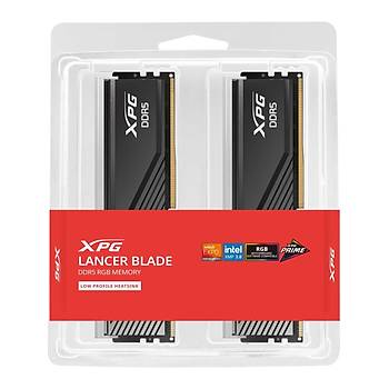 Xpg Lancer Siyah RGB  (32-39-39) DDR5-6400Mhz CL32 96GB (2x48GB) Dual Kit Gaming Ram