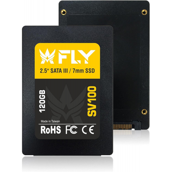 Fly SV100 120GB 560-540Mb/s 2.5" Sata3 3D Nand Ssd