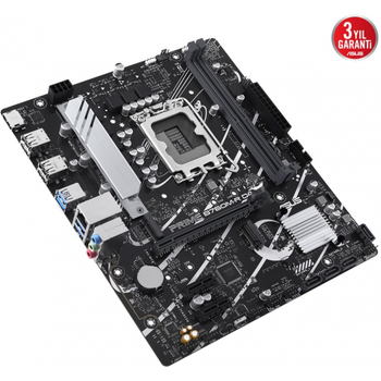 ASUS PRIME B760M-R D4 2xDDR4 2x M.2 HDMI 12-13-14.Nesil LGA1700 Soket Anakart