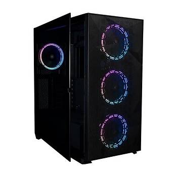 DarkFlash DLX21-Mesh 650W 80+ RGB Mid Bilgisayar Kasas
