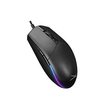 Altec Lansing ALGM9304 USB Siyah 7 Tulu 6400DPI Krmz Ledli Oyuncu Mouse