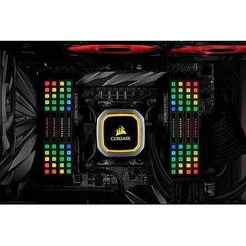 Corsair CMT32GX4M4C3600C18 32GB (4X8GB) DDR4 3600MHz CL18 Dominator Platinum RGB Soutuculu Siyah DIMM Bellek Ram