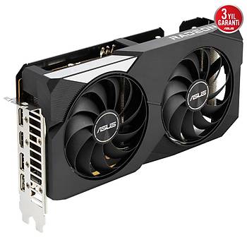 Asus Dual-RX6650XT-O8G 8GB GDDR6 HDMI DP 128Bit Ekran Kart