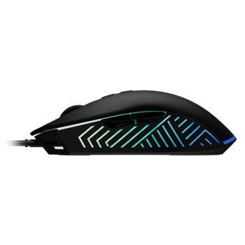 GAMDIAS ZEUS E4 RGB Ayd�nlatma USB Kablolu 7 Tu�lu Gaming Mouse 7200DPI Siyah