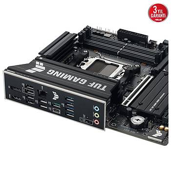 Asus Tuf Gaming B850M-PLUS II AM5 DDR5 8000+(OC)MHz mATX Gaming (Oyuncu) Anakart