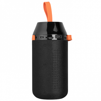 Asonic AS-04 2x5W USB TF Kart AUX 1200mAh Batarya Bluetooth V5.0 Kablosuz Tanabilir Speaker (Siyah Turuncu)