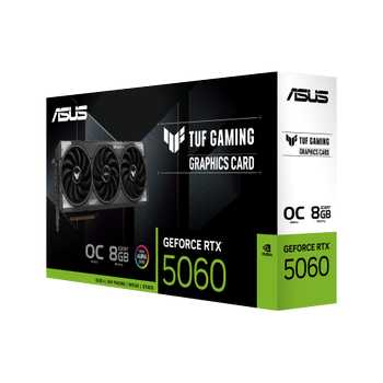 Asus RTX 5060 Gaming TUF-RTX5060-O8G-GAMING 8GB GDDR7 128Bit 1XHDMI 2XDP Ekran Kart�
