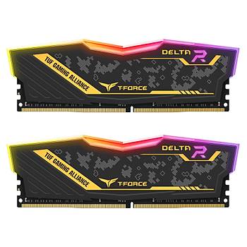 Team T-Force TUF RGB Gaming Alliance 16GB (2x8GB) 3200MHz CL16 DDR4 TF9D416G3200HC16CDC01 Gaming Ram