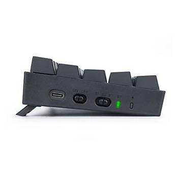Redragon Draconic K530 PRO 60% TKL Kompakt Kablosuz Bluetooth 2.4G T�rk�e Q Brown Switch Siyah Mekanik Oyuncu Klavyesi