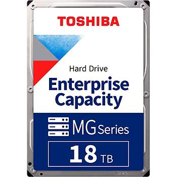 Toshiba MG Serisi MG09ACA18TE 18TB 7200Rpm 512MB 3.5 SATA3 7/24 Gvenlik Data Center Nas Server Diski