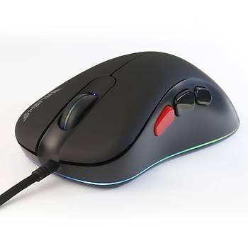 Rush Archer RM48 12.800 DPI RGB Işıklı Makro Oyuncu Gaming Mouse