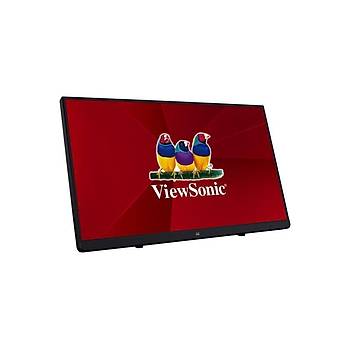 Viewsonic 21.5 TD2230 FHD IPS Panel HDMI+VGA+DP+USB 10 Parmak Kapasitif Dokunmatik 3 Kenar Çerçevesiz Monitör