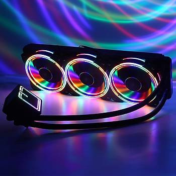 Dark DKCCW360 Aquaforce W360 360mm Sabit RGB LED'li S�v� So�utma