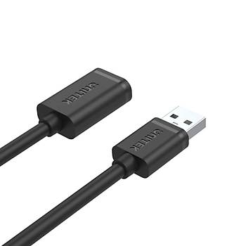 Unitek USB 2.0 Uzatma Kablosu 1.5Mt (M)USB 2.0 to (F)USB 2.0 (Y-C449GBK)