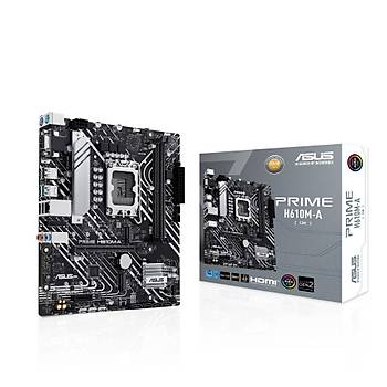 Asus Prime H610M-A-CSM Intel H610 LGA1700 DDR4 3200 M2 AURA RGB mATX Anakart