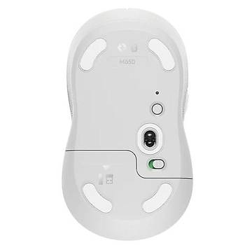 Logitech M650 Signature Orta - K���k Boy 910-006255 Beyaz Kablosuz Mouse