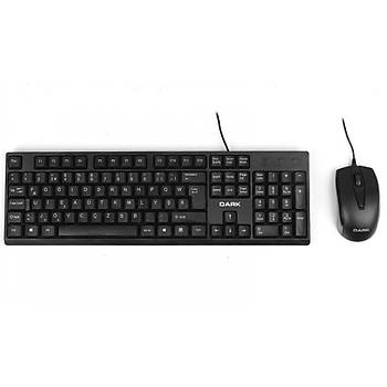 Dark KM1020F Kablolu Ofis F Klavye Mouse Set