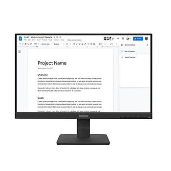 Lenovo ThinkVision S22-4E 64CBKAT6TK 21.5  FullHD 4MS 100HZ HDMI+VGA WLED Monit�r