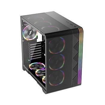 1ST Player VT7 850W 80+ Silver ARGB 4x12cm Fan ATX Siyah Oyuncu Kasas�