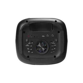 Mikado MD-40KP 40W BT TWS FM'li RGB I��kl� Kablosuz Mikrofonlu Toplant�-Parti Kule Hoparl�r