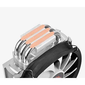 Thermaltake Frio Silent Serisi 12cm Fanl�, Ultra Sessiz (LNC ile), �ntel/AMD Uyumlu ��lemci So�utucu