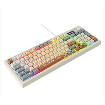Everest Silent Pro KB-79 Mavi-Gri-Kahverengi RGB Membrane Oyuncu Klavyesi