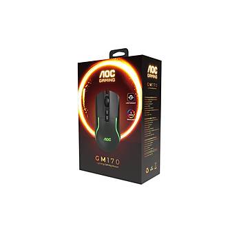 AOC GM170B-LA Kablolu 7200 dp� Rgb Gaming Mouse
