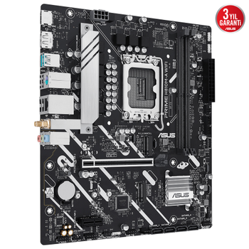Asus PRIME H810M-A WiFi 2xDDR5 2x M.2 HDMI DP Wi-Fi 6 Bluetooth 5.3 ATX Anakart