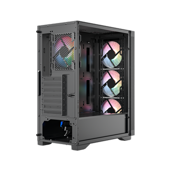 Frisby FC-9480G 600W +80 Bronze RGB 4X8120MM Fan�Gaming Siyah Kasa