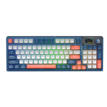 GamePower Gasket Elite RGB Wireless/Bluetooth/Kablolu Mekanik Red Switch Gasket Gaming Klavye
