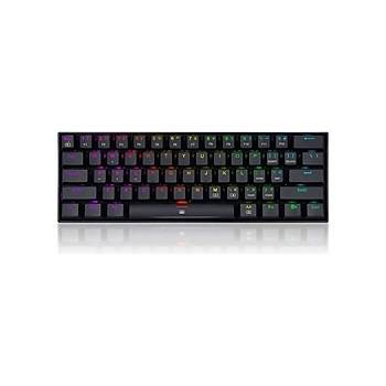Redragon K630 RGB Dragonborn Blue Switch %60 TR Q Siyah Mekanik Kablolu Gaming (Oyuncu) Klavye