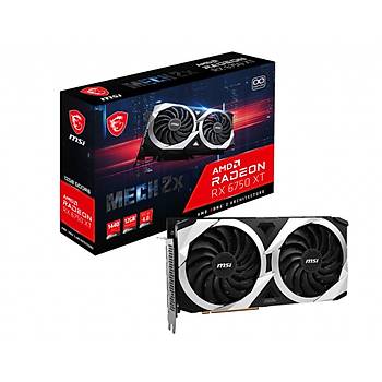 Ms RX 6750 XT Mech 2X OC 192 Bit GDDR6 12 GB Ekran Kart