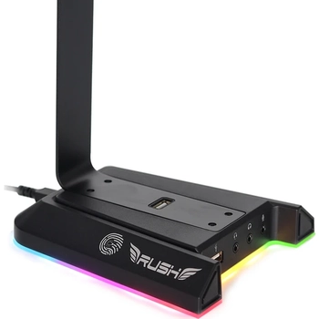 Rush Boomrack RHS801 Rgb USB 7.1 Surround (Ses kartl�) Kulakl�k Stand�