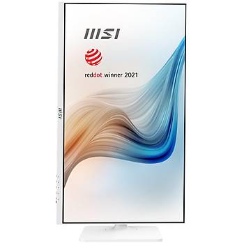 Msi 27 Modern MD272QPW Flat 2560X1440 (QHD) IPS 75HZ TYPE C Beyaz ANTI-GLARE Monit�r