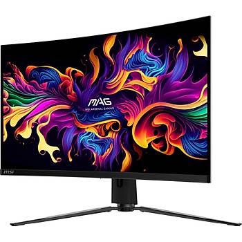 MSI Mag 321CUP 31.5 160hz 1ms 4K QD-OLED 3840x2160 (UHD) 16:9 Kavisli VA FreeSync Premium Oyun Monit�r�