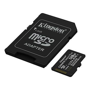 Kingston Canvas Select Plus SDCS3/128GB Class10 UHS-I U1 A1 V10 128GB Micro SD Kart